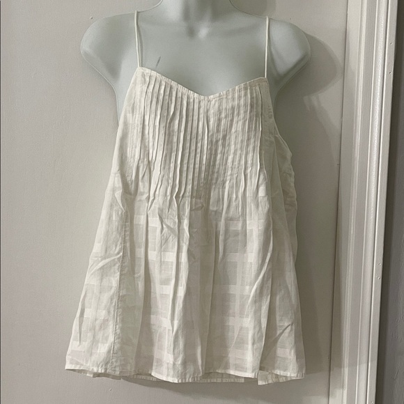 J. Crew Tops - J. Crew White Textured Camisole Top